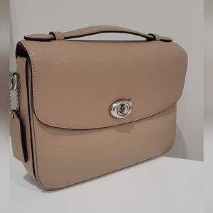 Coach Polished Pebbled Leather Cassie Crossbody